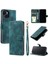 IPhone 15 Için Flip Case Pu Deri Cüzdan Kart Yuvaları Bilek Kayışı Kickstand (Yurt Dışından) 1