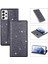 Samsung Galaxy A33 5g Manyetik Kapatma Pu Deri Için Glitter Flip Case (Yurt Dışından) 1