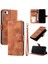 IPhone 7/8 Için Flip Case Bilek Kayışı Cüzdan Kart Yuvaları Pu Deri Manyetik (Yurt Dışından) 5