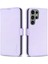 Samsung Galaxy S24 Ultra Kickstand Darbeye Tpu Iç Pu Için Flip Case (Yurt Dışından) 1