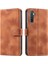 Realme 6 Pro Bilek Kayışı Cüzdan Kart Yuvaları Pu Deri Için Flip Case (Yurt Dışından) 1