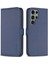 Samsung Galaxy S24 Ultra Kickstand Darbeye Tpu Iç Pu Için Flip Case (Yurt Dışından) 1