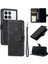 Xiaomi Redmi K70 Bilek Kayışı Için Flip Case Kickstand Cüzdan Kart Yuvaları Pu (Yurt Dışından) 5