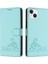 IPhone 15 Için Kılıf Artı Kart Yuvası Tutucu Kickstand Kedi Rfıd Cüzdan Flip (Yurt Dışından) 1