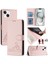 IPhone 13 Için Kılıf Mini Kedi Rfıd Kart Yuvası Tutucu Kickstand Cüzdan Flip (Yurt Dışından) 5