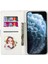 IPhone 12 Pro Max Pu Deri Manyetik Kapatma Için Fermuarlı Cebi Durumda (Yurt Dışından) 3