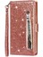 IPhone 11 Için Fermuarlı Cebi Durumda Pu Deri Manyetik Kapatma Glitter (Yurt Dışından) 2