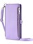 IPhone 11 Pro Için Crossbody Durumda Rfıd Engelleme Fermuar Faturaları Yuvası Uzun 9 (Yurt Dışından) 1