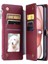 Crossbody Durumda IPhone 15 Pro Max Uzun Kordon 9 Kart Yuvaları Fermuar Yuvası (Yurt Dışından) 4
