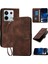 Xiaomi Redmi Not 13 Pro 5g Için Flip Case El ile Kabartmalı Kelebek ve (Yurt Dışından) 1