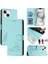 IPhone 14 Kart Yuvası Tutucu Için Kickstand Cüzdan Kapak Çevirin Kedi Rfıd (Yurt Dışından) 1