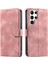 Samsung Galaxy S23 Ultra Manyetik Bilek Kayışı Cüzdan Kart Pu Için Flip Case (Yurt Dışından) 5
