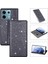 Xiaomi Redmi Not 13 Için Glitter Flip Case 4g Manyetik Kapatma Pu Deri (Yurt Dışından) 1