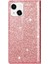 IPhone 15 Için Glitter Flip Case Artı Kart Tutucu Flip Case Cüzdan Pu (Yurt Dışından) 2