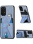 Samsung Galaxy A13 Için Kılıf 4g Manyetik Tasarım Braketi Cardholder Standı (Yurt Dışından) 1