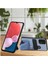 Samsung Galaxy A13 Için Kılıf 4g Manyetik Tasarım Braketi Cardholder Standı (Yurt Dışından) 5