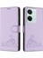 Oneplus Nord 3 Için Kılıf Cüzdan Kapak Çevirin Kart Yuvası Tutucu Kickstand Kedi (Yurt Dışından) 1