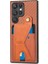 Samsung Galaxy S23 Ultra Braketi Cardholder Manyetik Tasarım Standı (Yurt Dışından) 5