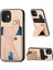 IPhone 12 Için Kılıf Standı Fonksiyonu Braketi Cardholder Manyetik Tasarım (Yurt Dışından) 1