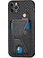 IPhone 11 Için Kılıf Pro Kart Sahibi Manyetik Tasarım Standı Fonksiyonu Braketi (Yurt Dışından) 3