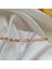 Kadın Vip Çelik Gold Figaro Bileklik 20 cm 3