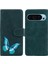 Google Piksel 9 Pro Xl Kelebek Renk Baskılı Flip Folio Kapak Için Kılıf (Yurt Dışından) 1