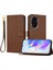 Onur Için Telefon Kılıfı 200 Pu Deri Cüzdan Litchi Desen Flip Folio Kart (Yurt Dışından) 1