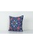 Çiçek Desenli Etnik Suzani Kırlent Kılıfı El Dokuma Kırlent Kılıf 50 x 50 cm 3