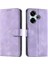Xiaomi Poco M6 4g Manyetik Kickstand Bilek Kayışı Pu Deri Için Flip Case (Yurt Dışından) 5