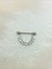 Cerrahi Çelik Gümüş Rengi Göğüs Ucu Piercing Küpe 1