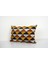 Geometric Desenli Renkli Kadife Ikat Yastık Kılıfı 3