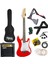 CEG-36RD Amfili Full 3/4 36 İnç Elektro Gitar Seti Kırmızı 1