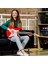CEG-36RD Amfili Full 3/4 36 İnç Elektro Gitar Seti Kırmızı 3