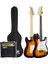 AGE-80SB Amfili Full Elektro Gitar Seti 4/4 Yetişkin 39 İnç Sunburs 2