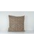 Kahverengi Renkli Geometrik El Dokuma Kilim Kırlent Kılıf 85 x 85 cm 1