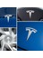 Tesla Model Y Özel Kesim Logo Seti - Direksiyon Ön Arka Jantlar ve Sensörler Için 8'lu Tesla Logo Sticker Seti ( Alüminyum ) 2