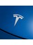 Tesla Model Y Özel Kesim Logo Seti - Direksiyon Ön Arka Jantlar ve Sensörler Için 8'lu Tesla Logo Sticker Seti ( Alüminyum ) 7