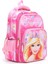 Soft Princess Barbie Okul Çantası + Beslenme + Kalemlik + Barbie Kız Çantası 3