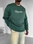 Abluka Online Oversize Respective Sweatshirt Yeşil 2