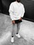 Old School Basic Oversize Sweatshirt Ekru 2