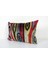 Geometric Desenli Renkli Kadife Ikat Yastık Kılıfı 3