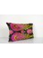 Geometric Desenli Renkli Kadife Ikat Yastık Kılıfı 2