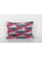 Geometric Desenli Renkli Kadife Ikat Yastık Kılıfı 1