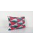 Geometric Desenli Renkli Kadife Ikat Yastık Kılıfı 2