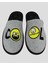 COLL-S - Emojili Gri Erkek Ev Terliği 2