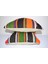 El Dokuma Çizgili Set Kilim Kırlent Kılıf 4