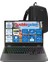 Loq 15IAX9 Intel Core I5 12450HX 64GB Ddr5 512GB SSD 6gb RTX3050 (95W) 15.6" IPS 144Hz Fhd Windows 11 Home Taşınabilir Bilgisayar 883GS001TTRWH08 + Zetta Çanta 1