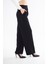Plili Bol Paça Siyah Smart Pantolon - BGP04 4