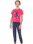 Kız Çocuk Fuşya Pijama Takımı CKP04 1