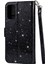 Samsung Galaxy Zipper 5g Kart Tutucu Için Fermuarlı Cebi Durumda Glitter Cüzdan Pu (Yurt Dışından) 5